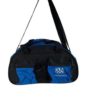 Team USA 2008 Beijing Olympics Rings Gym Bag Tote Duffel Amazing Awaits